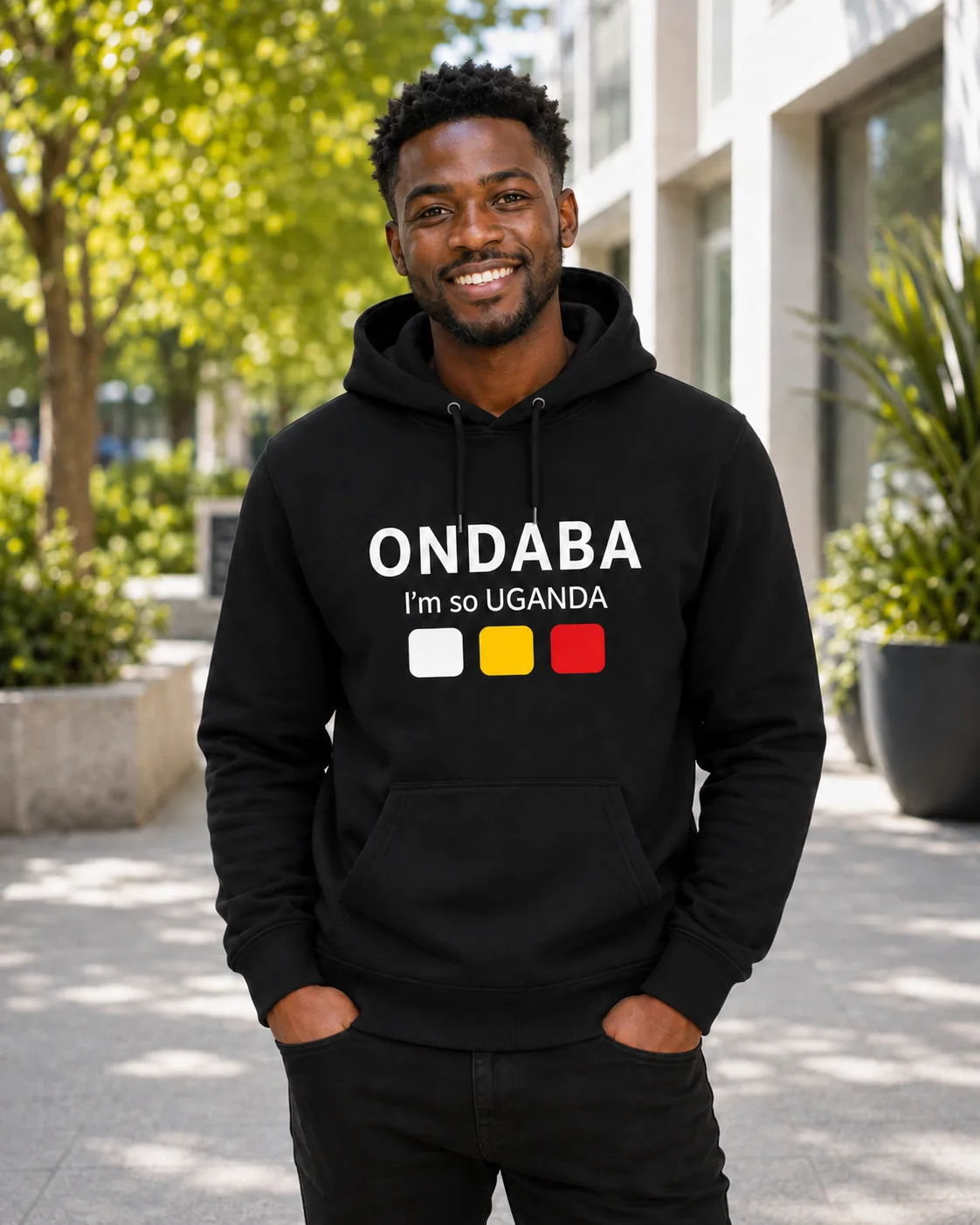 Unisex Hoodie in Black